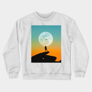 FLY ME TO THE MOON. Crewneck Sweatshirt